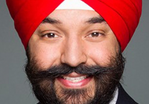 The Honourable Navdeep Bains, Canada’s Minister of Innovation, Science and Economic Development